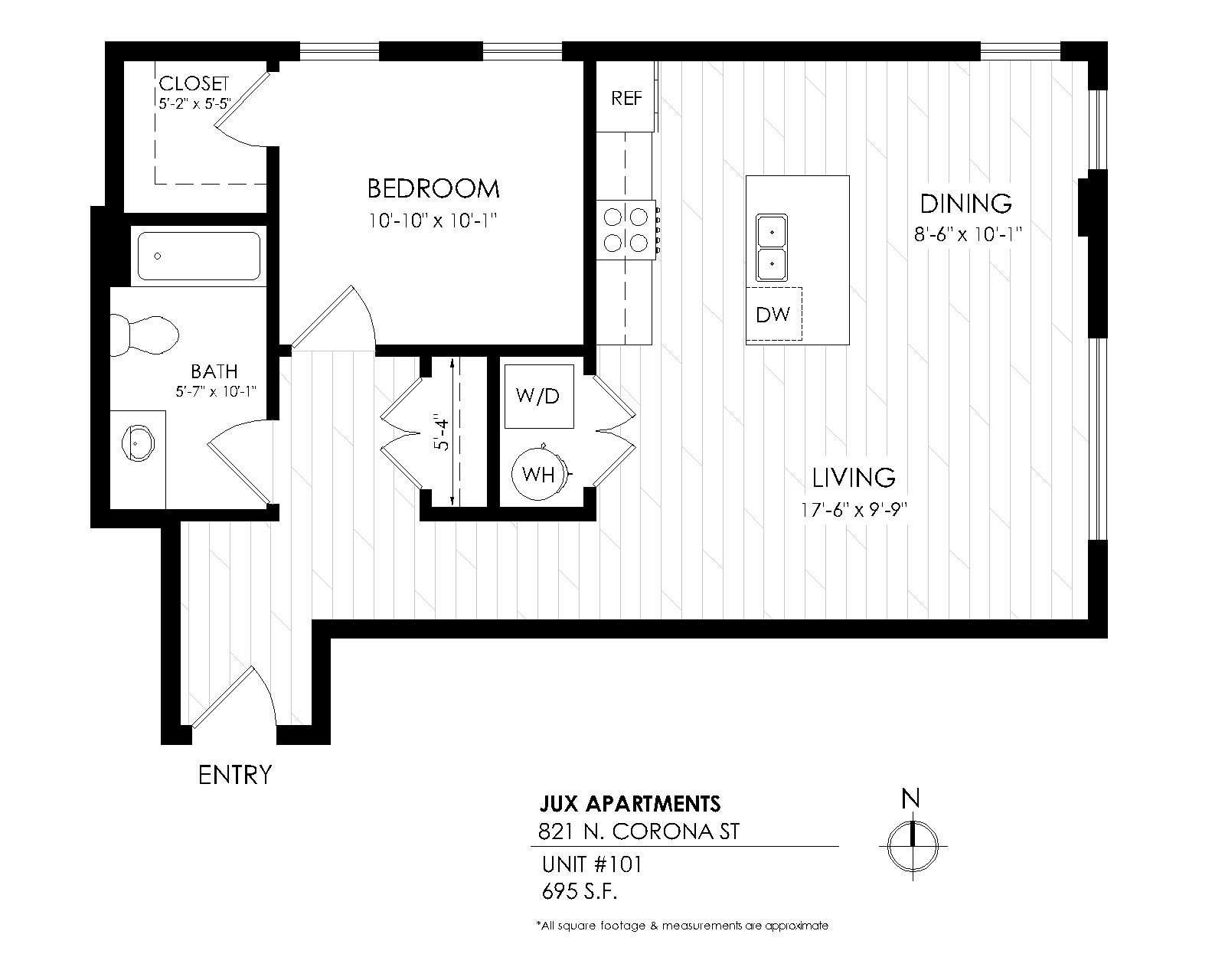 1 bedroom for rent in Denver